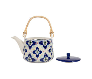 Théière en grès avec filtre azulejo 1 l- Sema Design