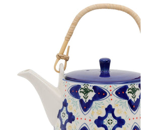 Théière en grès avec filtre azulejo 1 l- Sema Design