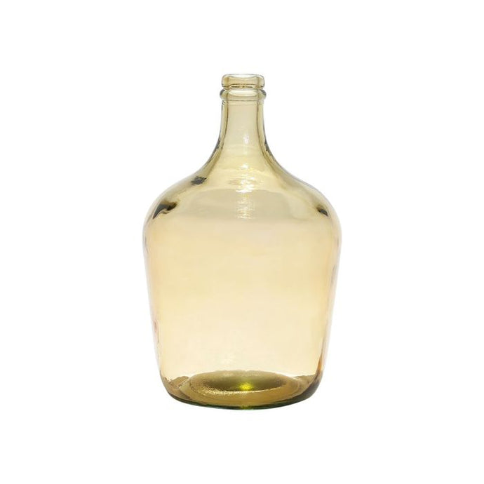 Vase bouteille comète ambre h 30 cm - Sema Design