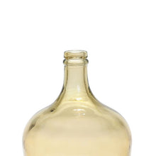 Charger l&#39;image dans la galerie, Vase bouteille comète ambre h 30 cm - Sema Design