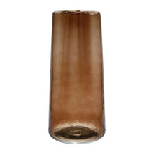 Charger l&#39;image dans la galerie, Vase Bronze Ambre verre H 33 cm - Côté Table