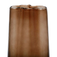 Charger l&#39;image dans la galerie, Vase Bronze Ambre verre H 33 cm - Côté Table