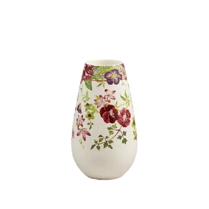 Vase bulbe moyen "Millefleurs" - Faïencerie de Gien