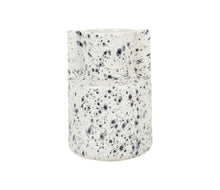 Charger l&#39;image dans la galerie, Vase Lisla Blanc et turquoise D 15*H22 cm - Côté Table