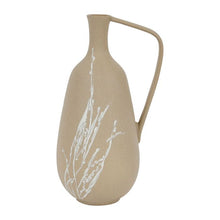 Charger l&#39;image dans la galerie, Vase terre bohème naturel D16 h 30 cm - Sema Design