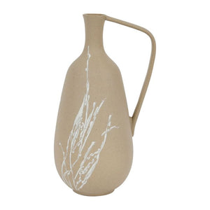 Vase terre bohème naturel D16 h 30 cm - Sema Design