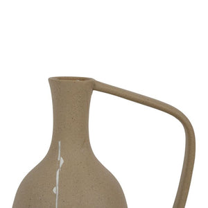 Vase terre bohème naturel D16 h 30 cm - Sema Design