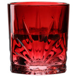 Verres à boire par 4 "Capri" rouge 330 ml - Leonardo