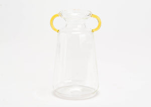 Vase anses vintage moutarde  h 15 cm - Amadeus