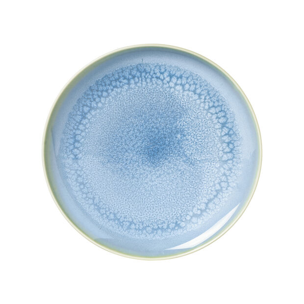 Plat de présentation oval bleu - Petit Audrey par Pomax