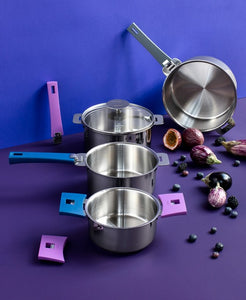 Promo Set De 3 Casseroles Cristel France, Poêle Cristel France chez Promo Set De 3 Casseroles Cristel France, Poêle Cristel France chez