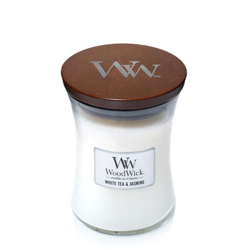 Bougie Thé Blanc & Jasmin 3 formats - WoodWick