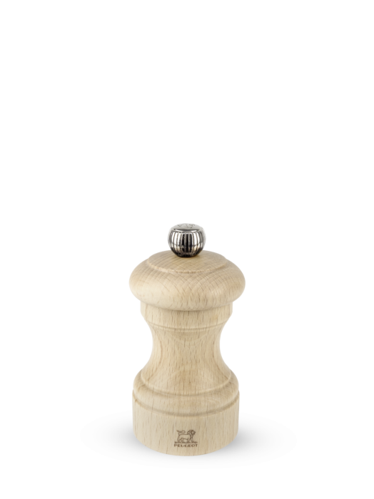 Bistro Moulin à sel manuel en bois couleur naturel 10 cm - Peugeot