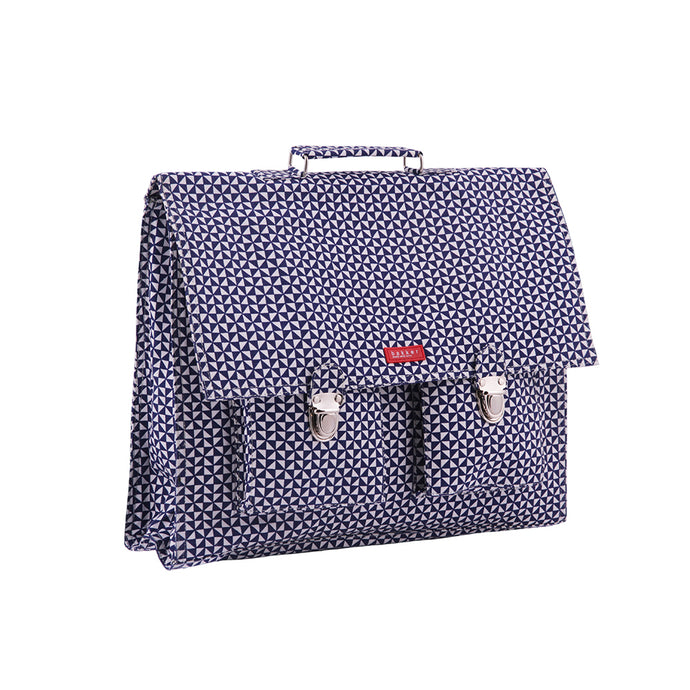 Cartable grande classe en toile - Bakker made with love