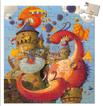 Charger l&#39;image dans la galerie, Puzzle 54 pièces Vaillant &amp; le dragon - Djeco