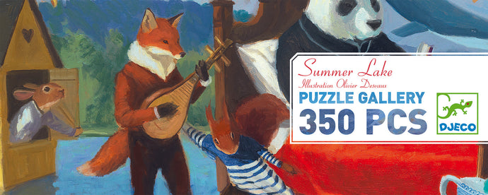 Puzzle Gallery Summer Lake 350 pièces - Djeco
