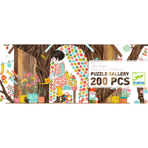 Puzzle Gallery Tree House 200 pièces - Djeco