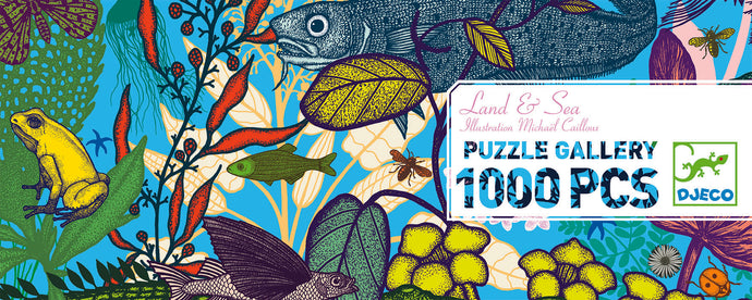 Puzzle Gallery Land & Sea 1000 pièces - Djeco