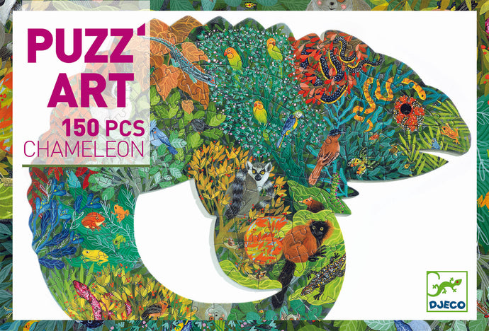 Puzzle Puzz'art Chaméléon 150 pièces - Djeco