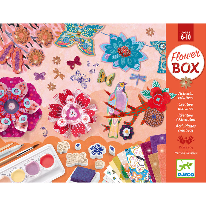 Flower Box coffret 6 activités créatives - Djeco