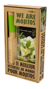 Coffret cadeau ustensile mojito, pailles et livre - Cookut