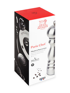 Paris Chef Moulin à poivre manuel en inox u'select 18 cm - Peugeot