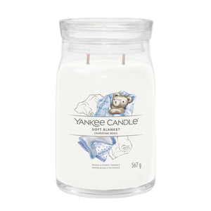 Grande bougie Signature Couverture Douce - Yankee Candle