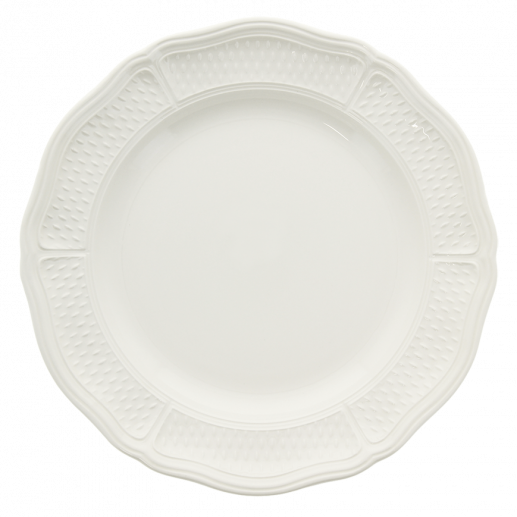Assiette plate Pont aux Choux Blanc - Faïencerie de Gien