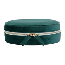 Charger l&#39;image dans la galerie, Boîte bijoux green wash velours - Sema Design