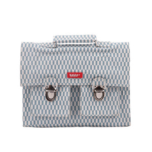 Cartable mini bretelles en toile - Bakker made with love