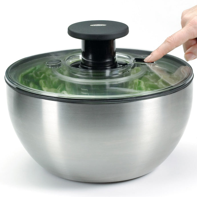 Essoreuse à salade en inox 26 cm - Oxo