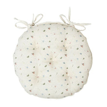 Charger l&#39;image dans la galerie, Galette de chaise ronde p&#39;tite fleur D 40 cm - Comptoir de Famille