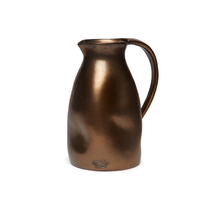Grande carafe en céramique platinium mat - Dutchdeluxes