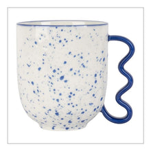 Charger l&#39;image dans la galerie, Mug Funny bleu en porcelaine 37,5 cl - Sema Design