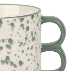 Mug Funny vert d'eau en porcelaine 37,5 cl - Sema Design