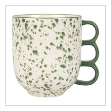 Charger l&#39;image dans la galerie, Mug Funny vert d&#39;eau en porcelaine 37,5 cl - Sema Design
