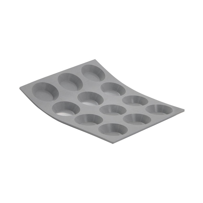 Plaque mini tartelettes Diam. 4,5 cm Elastomoule mousse de silicone - De Buyer