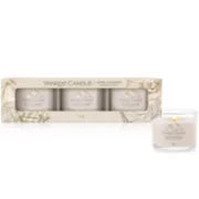 Charger l&#39;image dans la galerie, Pack de 3 Bougies Votives en verre Cachemire délicat - Yankee Candle